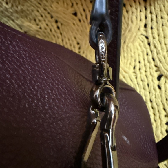 Coach Primrose Satchel In Willow Floral Oxblood Multi Color Flower - Picture 5 of 16